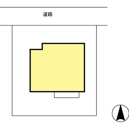 田尻栃谷H戸建D-roomの区画図