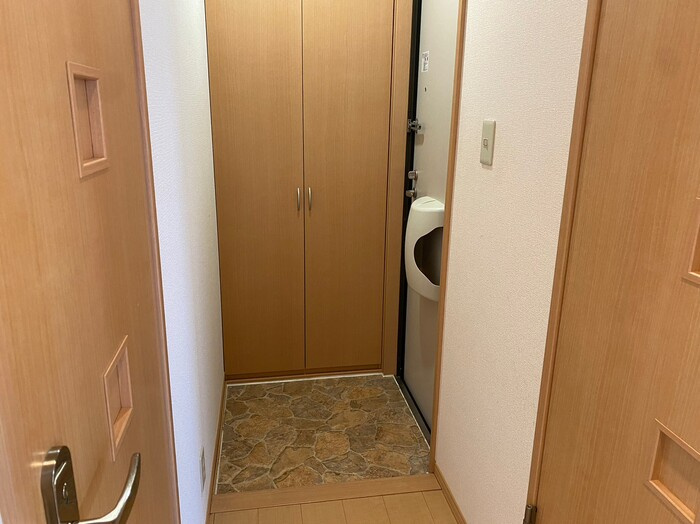 ピースフィールズの玄関