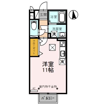 すまいる　おおまちの間取り