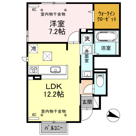 シェノン51の間取り