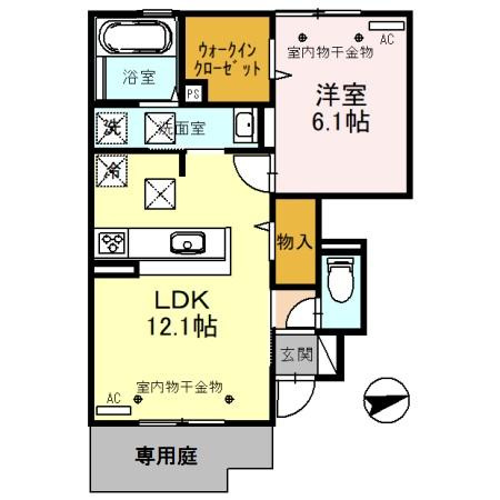 アムール　シェノンの間取り