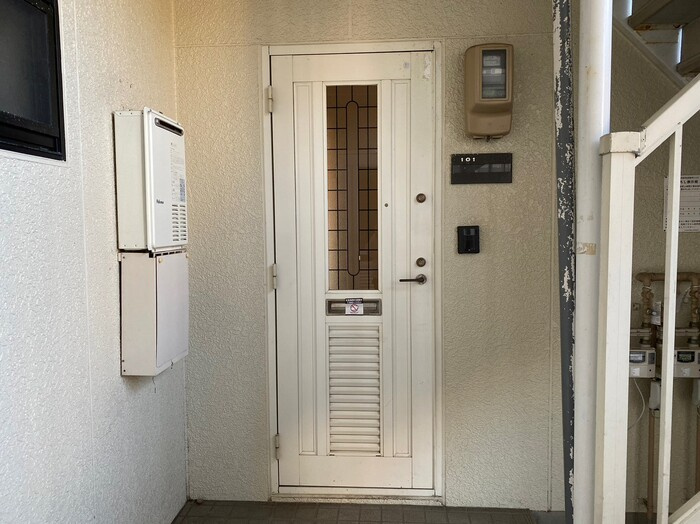 レジデンスT・H　Ⅰ号館のエントランス