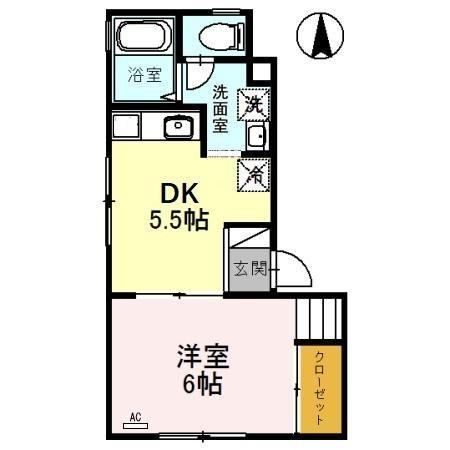 ハイツＯの間取り