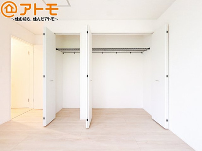 【収納】 | 清水区万世町第2　新築戸建　全1棟 | 収納家具を減らせる容量の大きなクローゼット♪