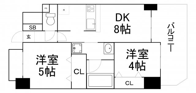 【間取り】 | アーデンタワー本町イースト