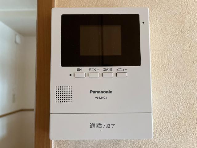 グレース南Ｂのセキュリティ|カメラ付インターホン