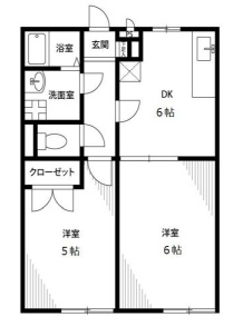プレジールフォレストの間取り