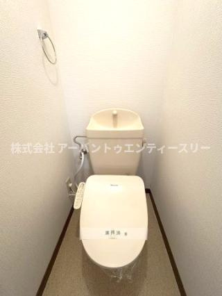 プレジールフォレストのトイレ