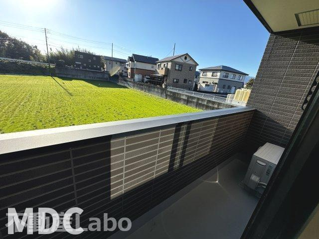 ココカラハウス藍住Aのバルコニー