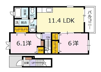 セイシャルＬの間取り