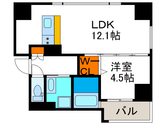 灯-AKARI-の間取り