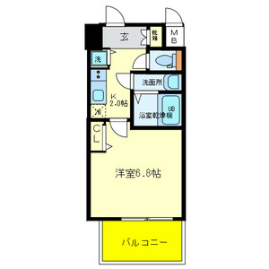 オルゴグラート森ノ宮南館の間取り