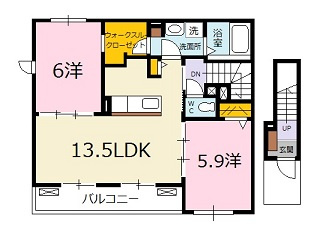 ティ・シュティルⅤの間取り