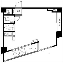 【間取り】 | 第３３宮庭ビル