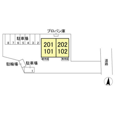 アバンセの区画図