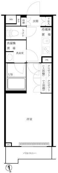 【間取り】 | ルーブル大森西