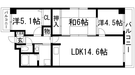 【間取り】