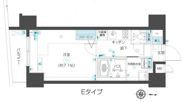 新品家具付きマンション市谷本村町12(KaGood東京)