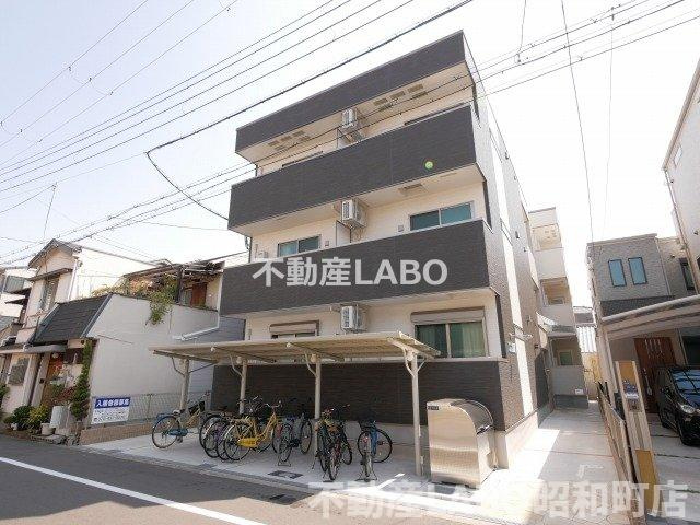 フジパレス針中野の外観
