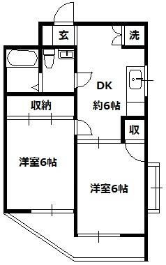 【間取り】 | ジュネエトワールみずほ台