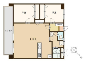 【間取り】 | ライオンズマンション久留米プラザ参番館