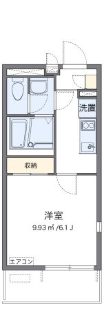 レオネクストＣＯＺＹの間取り|代表的な間取のため実際の間取とは異なる場合があります