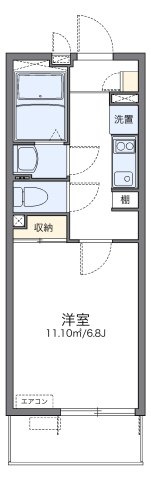 レオネクストフローラ鈴蘭台の間取り|代表的な間取のため実際の間取とは異なる場合があります
