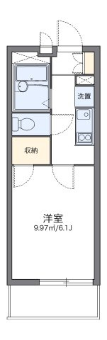 レオパレス真野の間取り