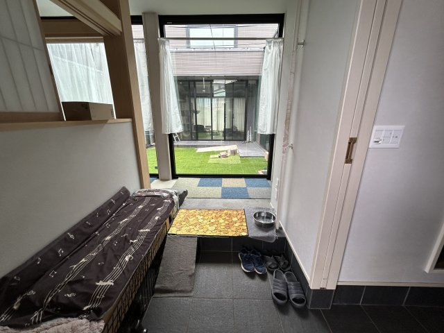 東伊豆町　白田の玄関