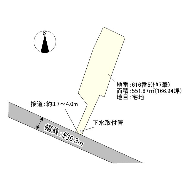 売地)八女市室岡