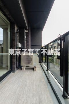 パークホームズ文京小石川ヒルテラスのバルコニー