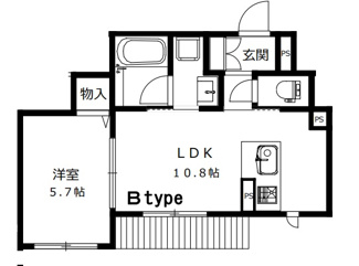 【間取り】 | シャーメゾン大宮五条