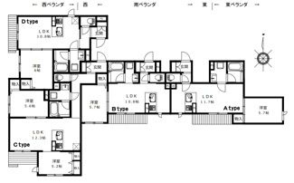 【区画図】 | シャーメゾン大宮五条