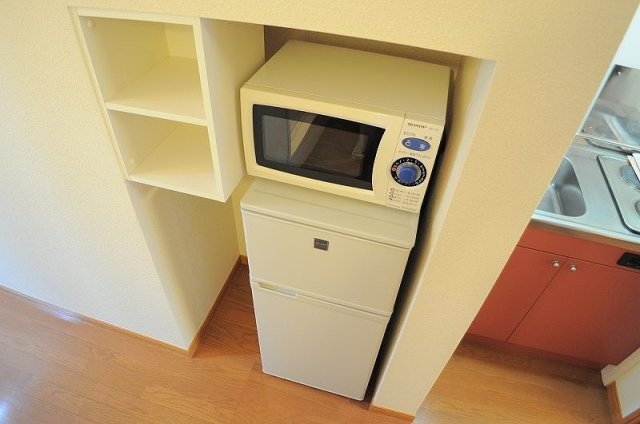 レオパレスヴィグールの寝室