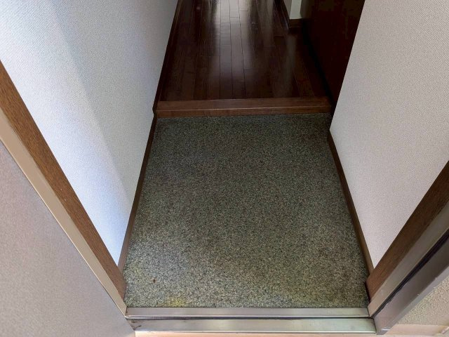 コスモ坂戸の玄関