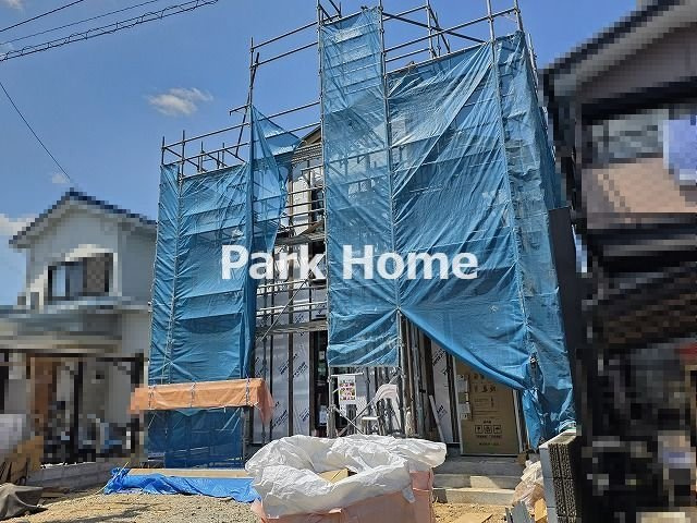 高知市神田 -8期1棟1- 新築戸建ての外観|2026.8月：建築中