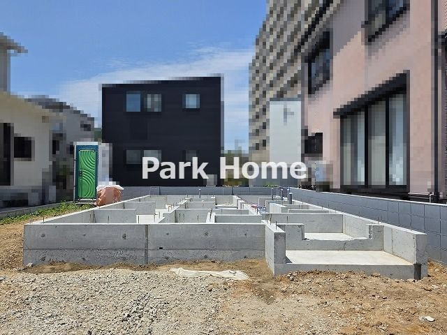 高知市神田 -8期1棟1- 新築戸建ての外観|2026.7月：建築中