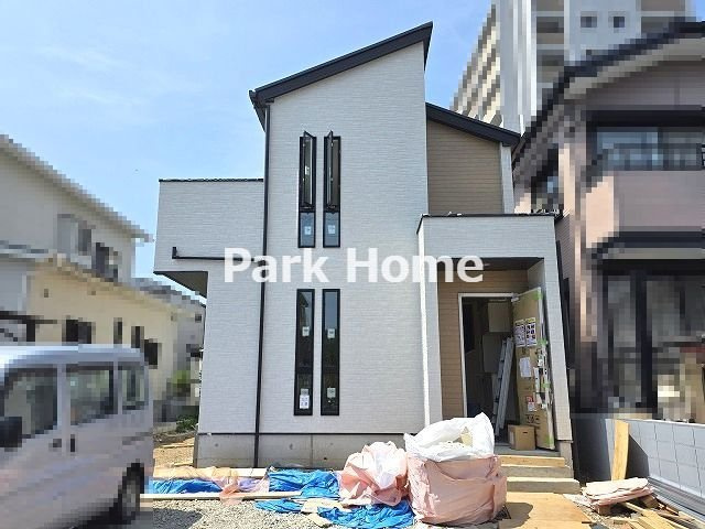 高知市神田 -8期1棟1- 新築戸建ての外観|2026.8月：建築中