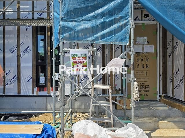 高知市神田 -8期1棟1- 新築戸建ての玄関|2026.8月：建築中