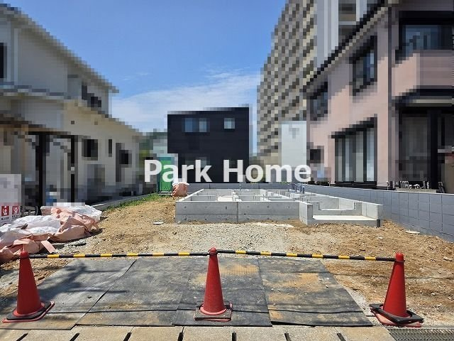 高知市神田 -8期1棟1- 新築戸建ての外観|2026.7月：建築中