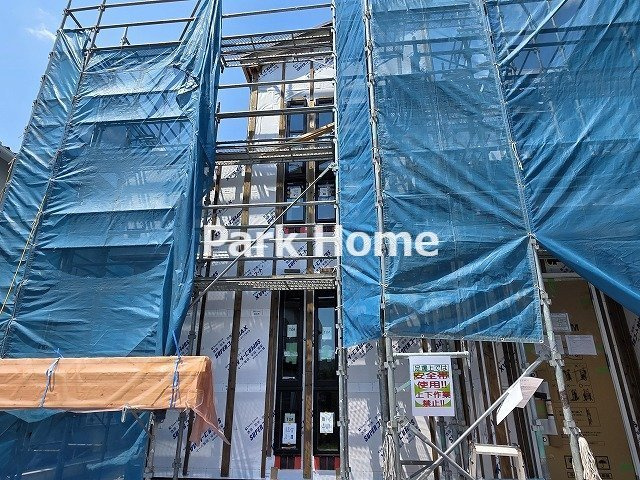 高知市神田 -8期1棟1- 新築戸建ての外観|2026.8月：建築中