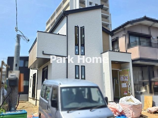 高知市神田 -8期1棟1- 新築戸建ての外観|2026.8月：建築中