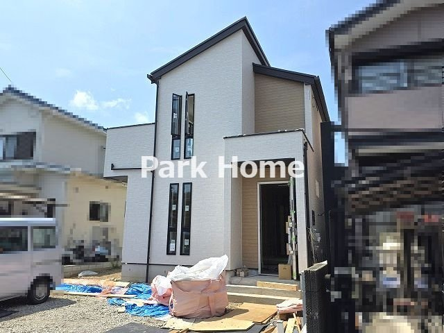 高知市神田 -8期1棟1- 新築戸建ての外観|2026.8月：建築中