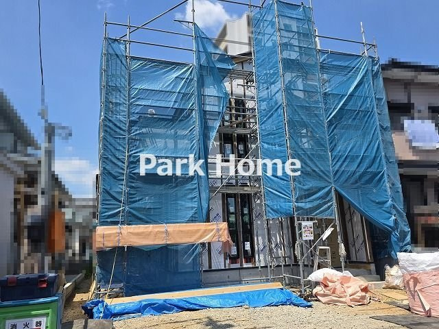 高知市神田 -8期1棟1- 新築戸建ての外観|2026.8月：建築中