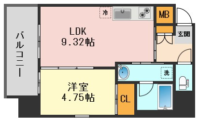 プレジオ亀有の間取り