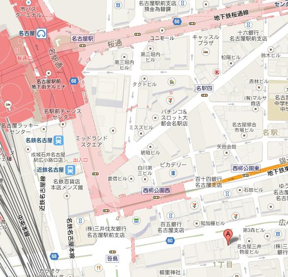 広小路ESビルの地図