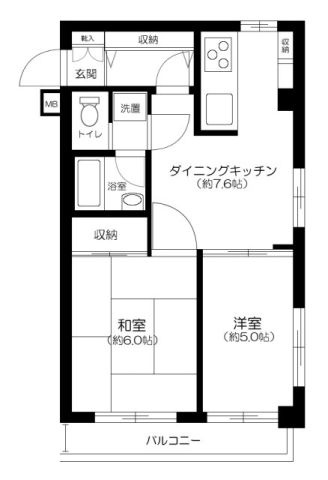 ジュエリー世田谷の間取り