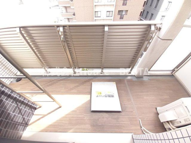 ララプレイス三宮ルミナージュのバルコニー