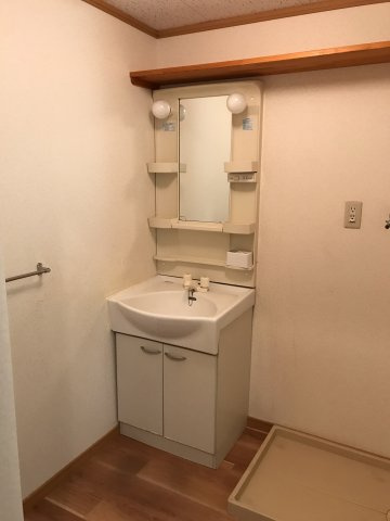 ビュースカイの洗面所|忙しい朝には欠かせない洗面所です