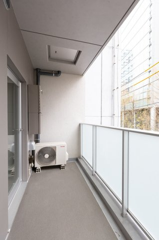 フィシオ飯田橋のバルコニー|※写真は同タイプ住戸です。